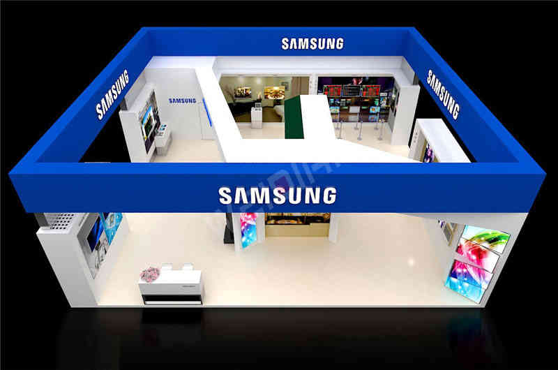 三星廣州展臺設計搭建 三星廣州展臺設計搭建