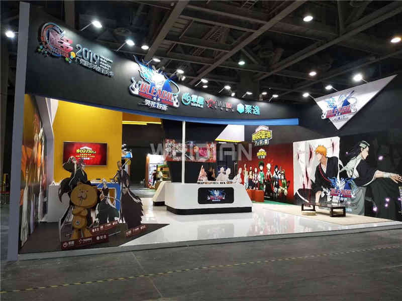 廣州展臺設(shè)計公司搭建展臺裝修國際動漫游戲展覽會CCG EXPO展會設(shè)計搭建