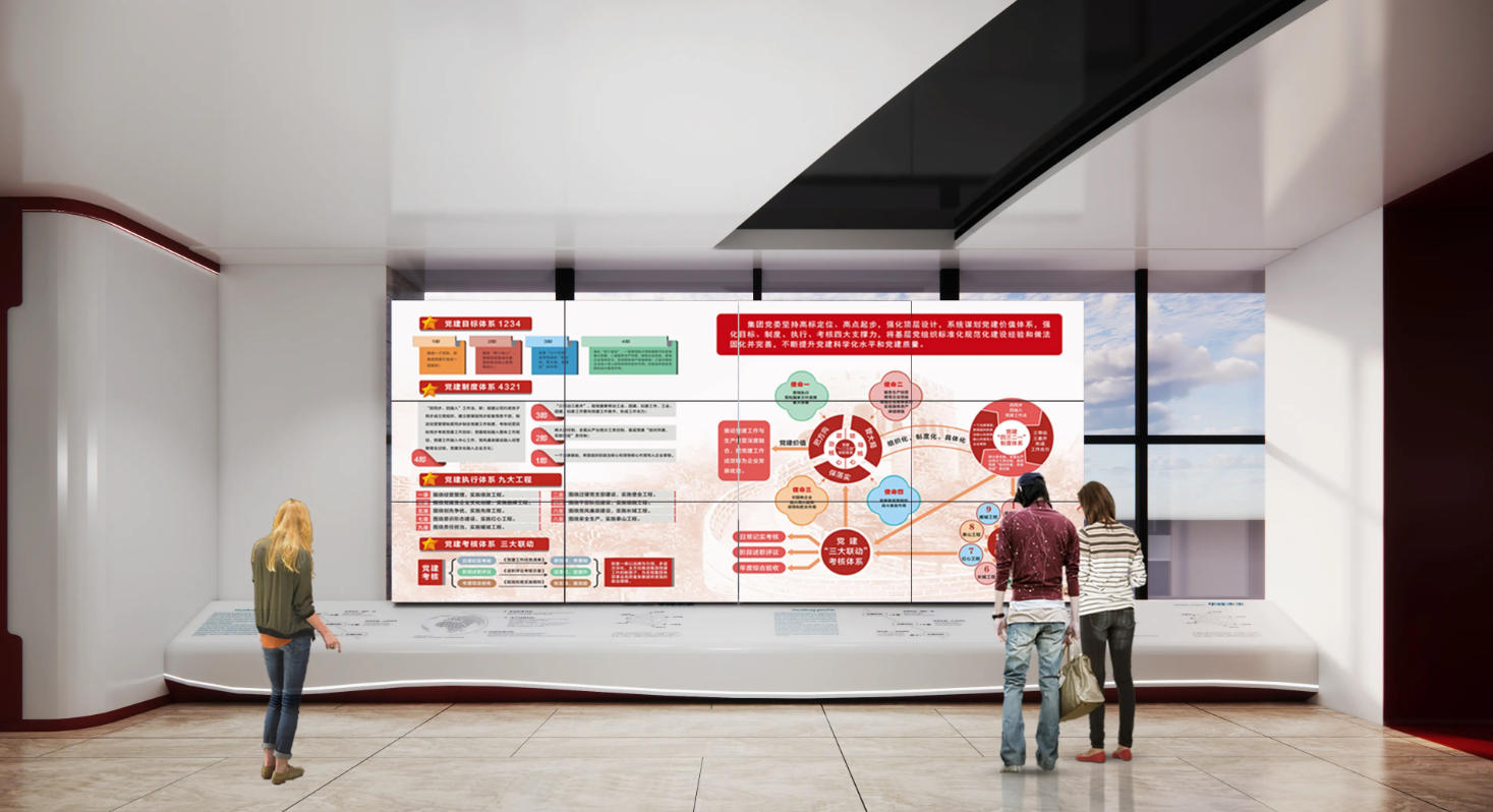 廣東深圳企業黨建展廳設計，深圳企業黨建展館設計、廣東企業黨建文化建設（一）