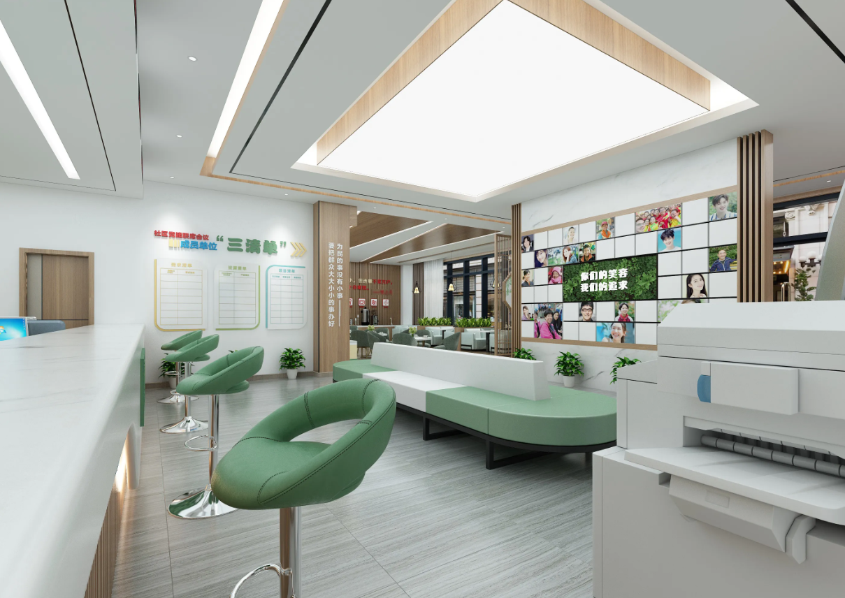 清遠黨建展廳設計公司裝修黨建黨群服務中心、紅色主題文化墻設計制作