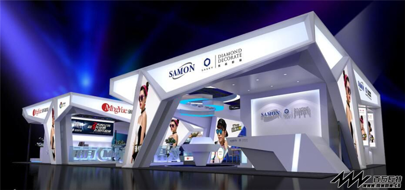 海爾集團(tuán)參展廣州會展中心（LVCC）廣州展覽設(shè)計(jì)展臺搭建4