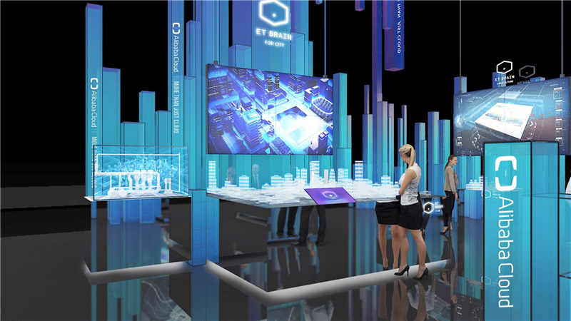 江蘇亨通光電股份有限公司參展廣州國(guó)際會(huì)議中心展覽設(shè)計(jì)展臺(tái)搭建4